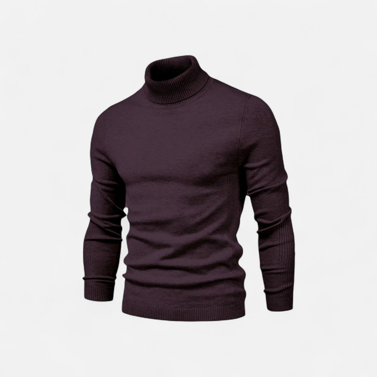 Men's Turtleneck Sweater for Cooler Season Wear