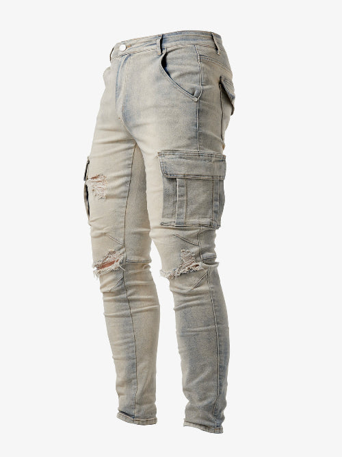 Kael Men's Cargo Jeans for Relaxed Everyday Wear