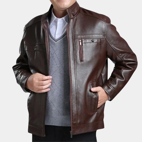 Men's Classic Zip Jacket for Autumn Winter Everyday