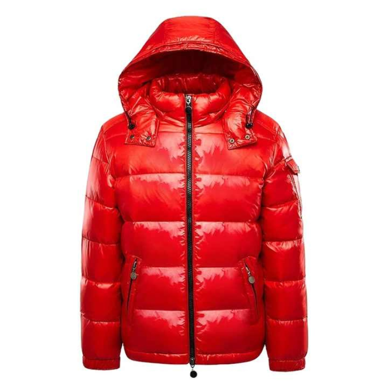 Men's Hooded Jacket for Autumn Winter Outdoor Wear