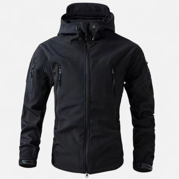 Men's Hooded Jacket for Autumn Winter Wear
