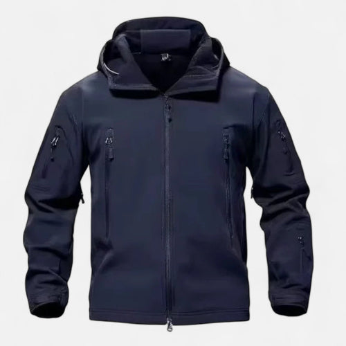 Men's Hooded Jacket for Autumn Winter Wear