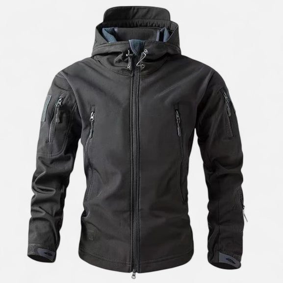 Men's Hooded Jacket for Autumn Winter Wear