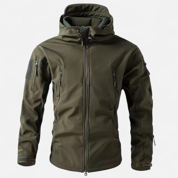 Men's Hooded Jacket for Autumn Winter Wear