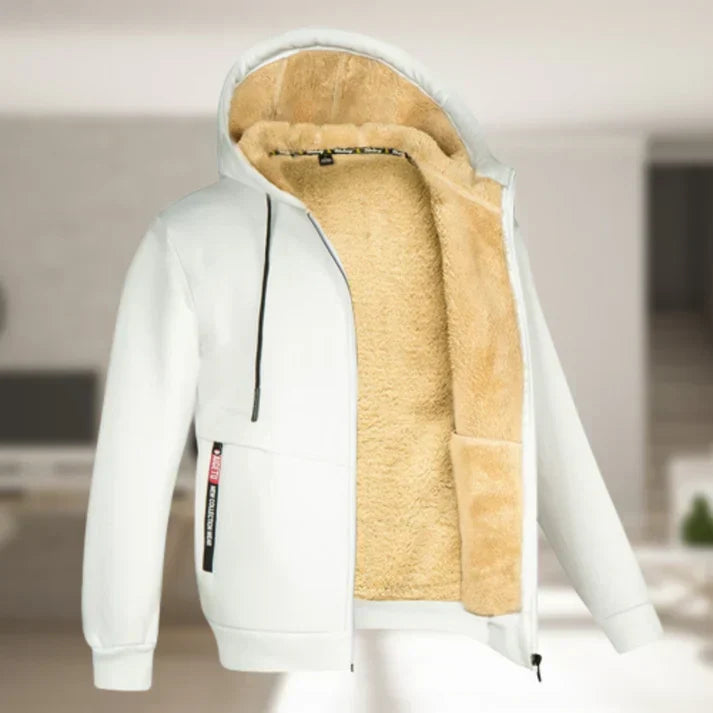 Men's Hooded Jacket for Cold Autumn Winter Days