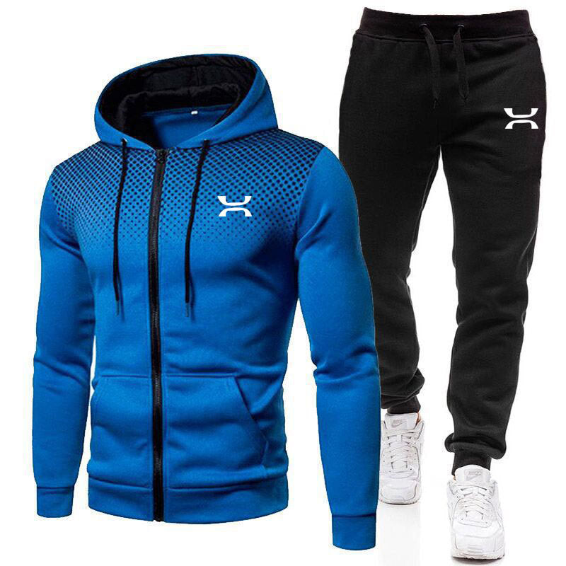 Men's Hooded Tracksuit Set for Everyday Wear