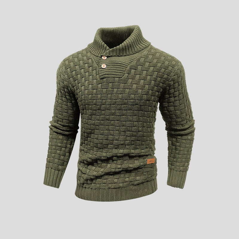 Men's Knit Sweater for Autumn Winter Seasonal Layering