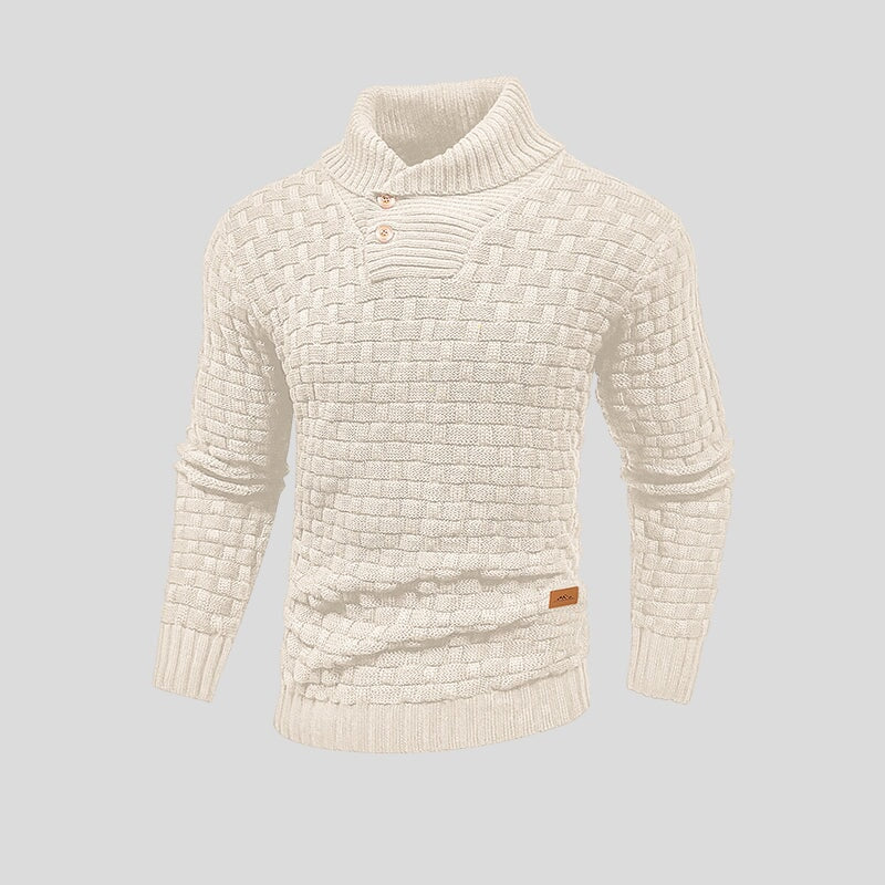 Men's Knit Sweater for Autumn Winter Seasonal Layering