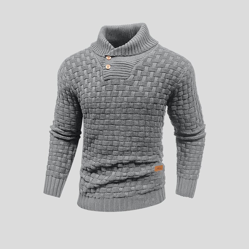 Men's Knit Sweater for Autumn Winter Seasonal Layering