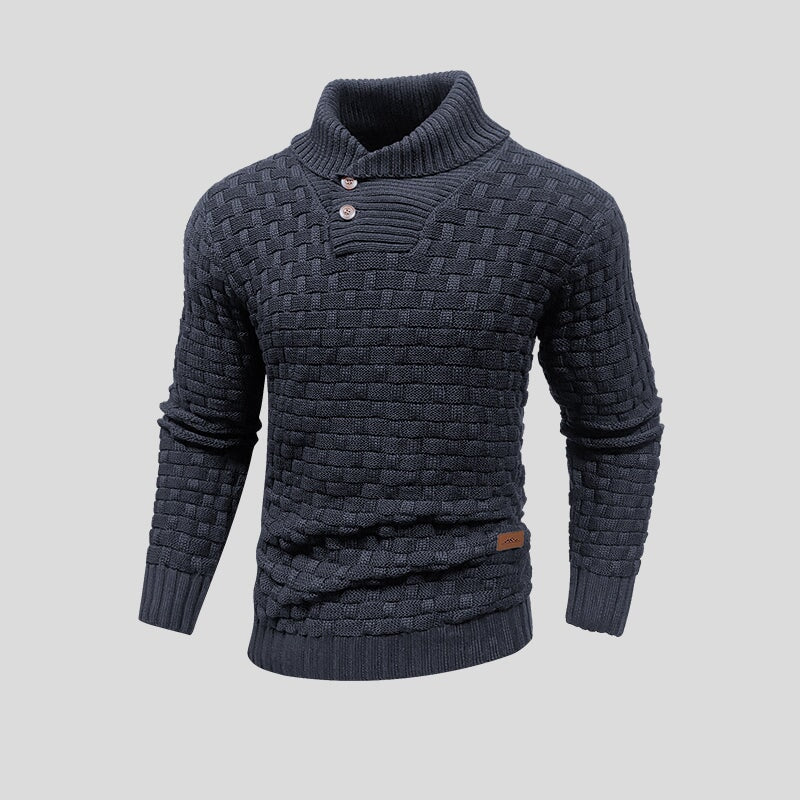 Men's Knit Sweater for Autumn Winter Seasonal Layering