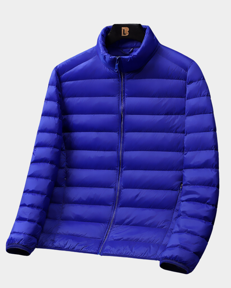 Men's Lightweight Quilted Jacket for Autumn Winter Outdoor