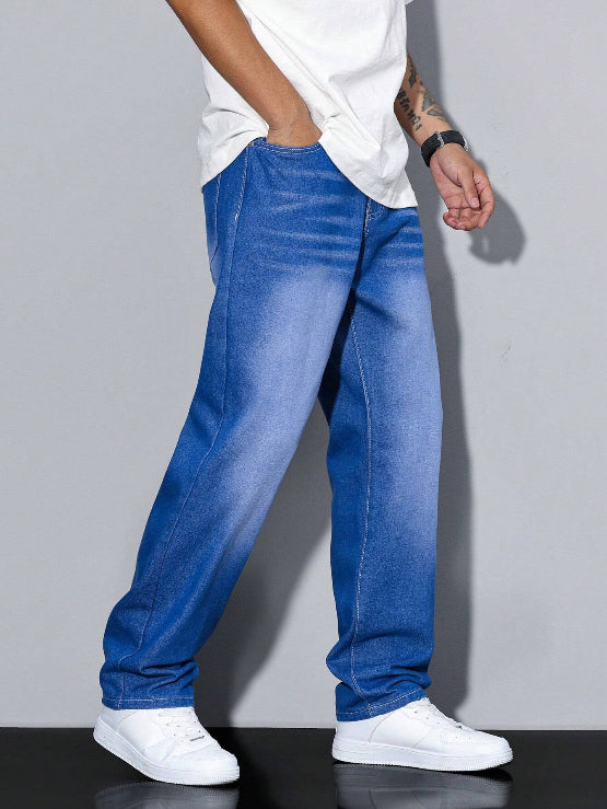 Men's Relaxed Fit Jeans for Everyday Autumn Wear