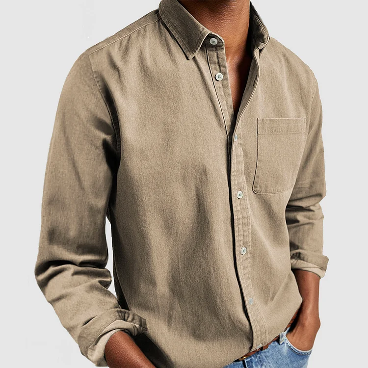 Men's Shirt for Spring Autumn Everyday Occasions