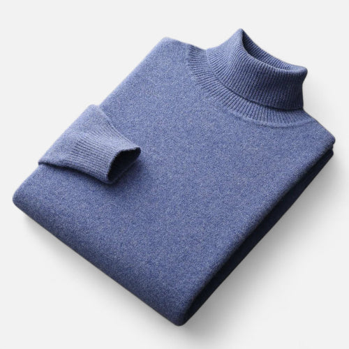 Men's Turtleneck Sweater for Autumn Winter Wear