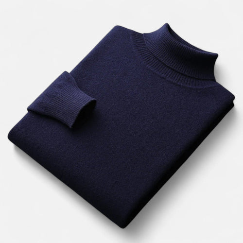 Men's Turtleneck Sweater for Autumn Winter Wear