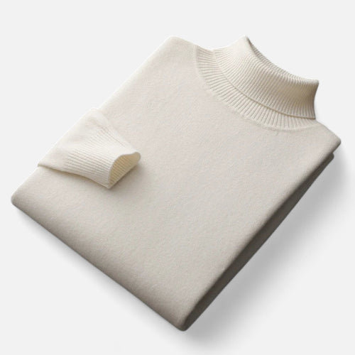Men's Turtleneck Sweater for Autumn Winter Wear