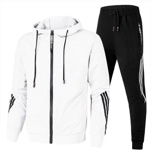 Men's Two Piece Tracksuit for Spring Summer Wear