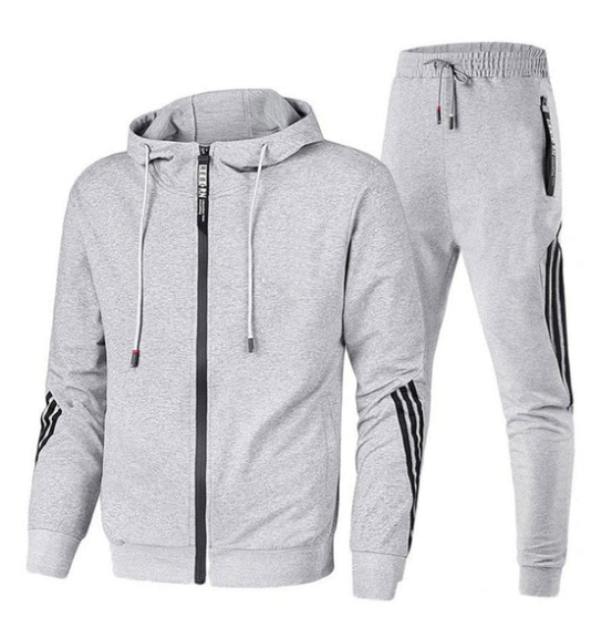 Men's Two Piece Tracksuit for Spring Summer Wear