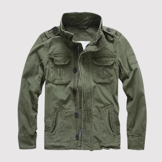 Men's Utility Field Jacket for Autumn Winter Wear