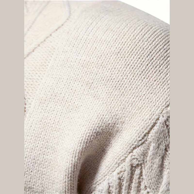 Close-up of the knit texture