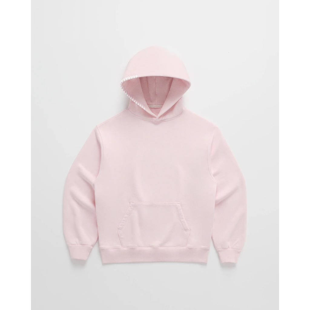 Men's light pink relaxed hoodie