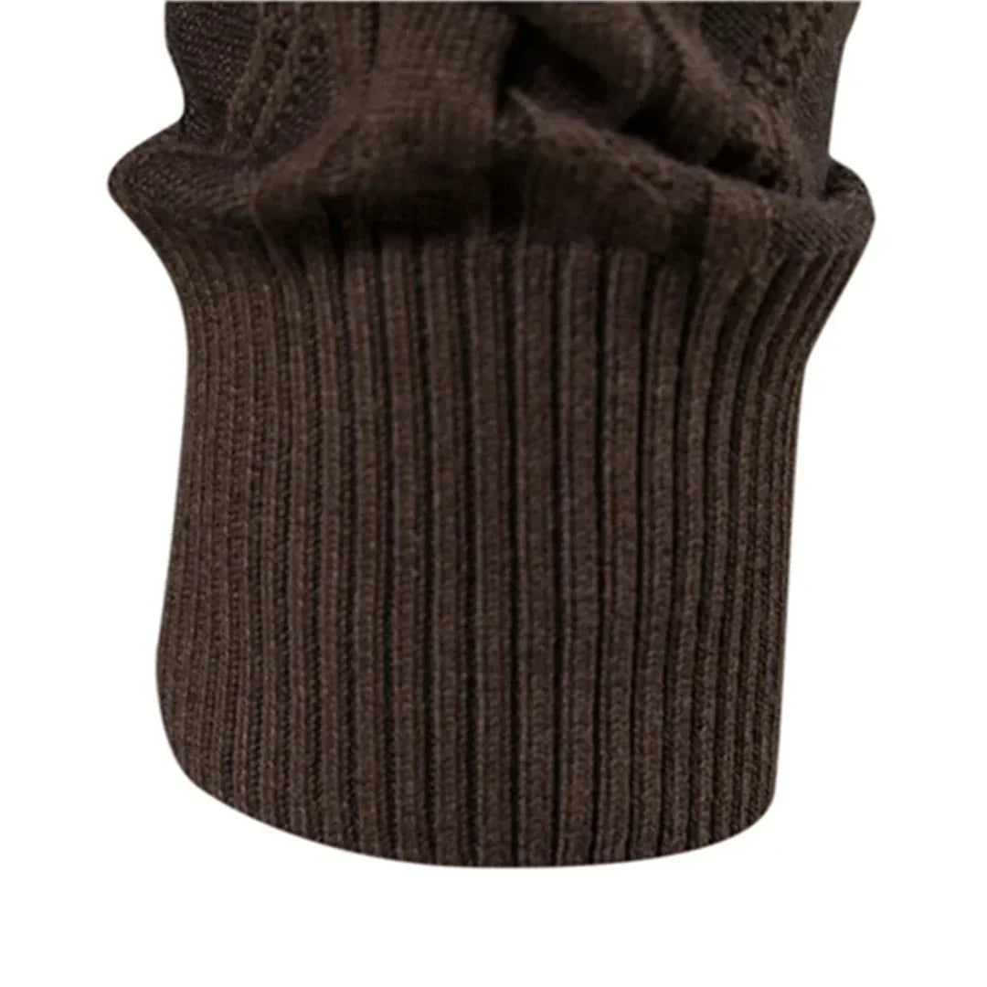 Close-up of the ribbed cuff