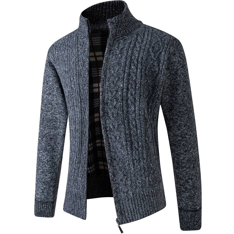 Rowan Men's Cardigan for Cooler Autumn Days