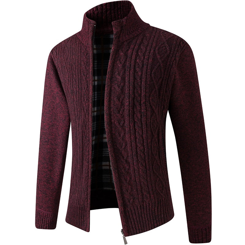 Rowan Men's Cardigan for Cooler Autumn Days
