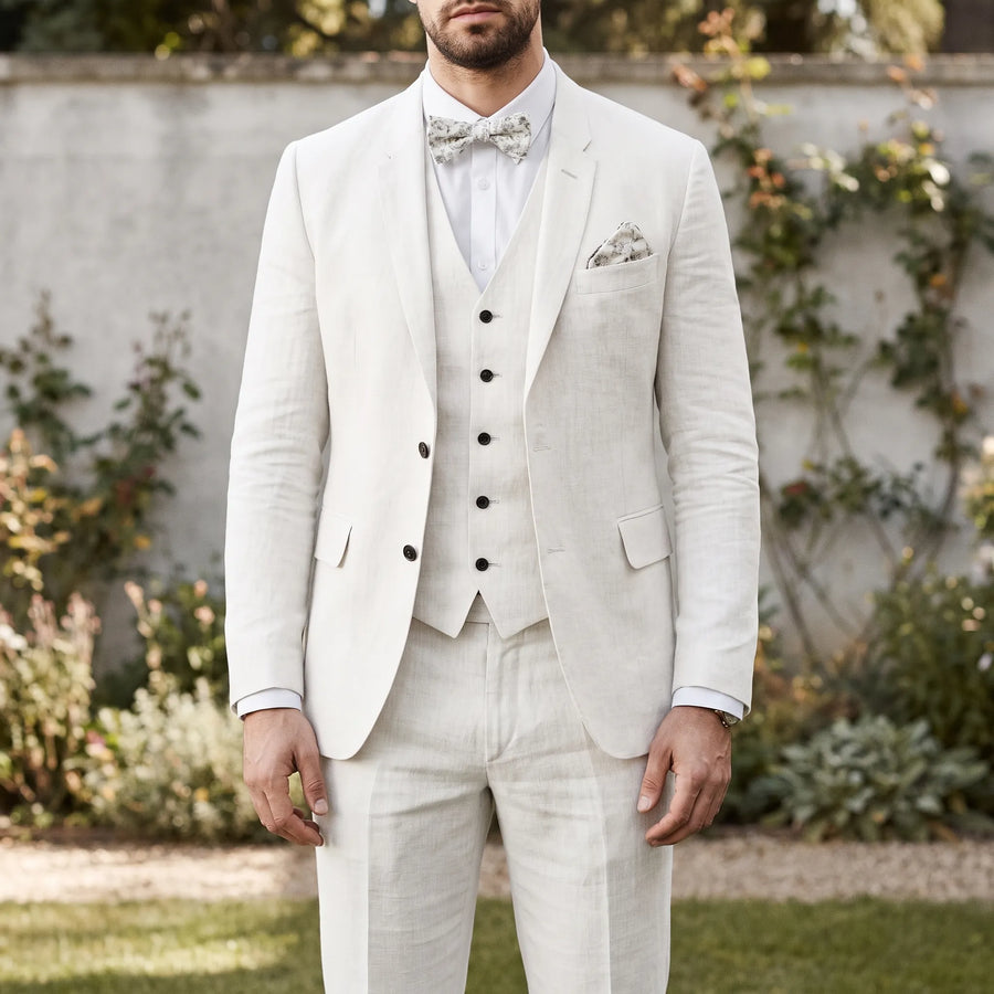 Men's Lightweight Three-Piece Summer Suit