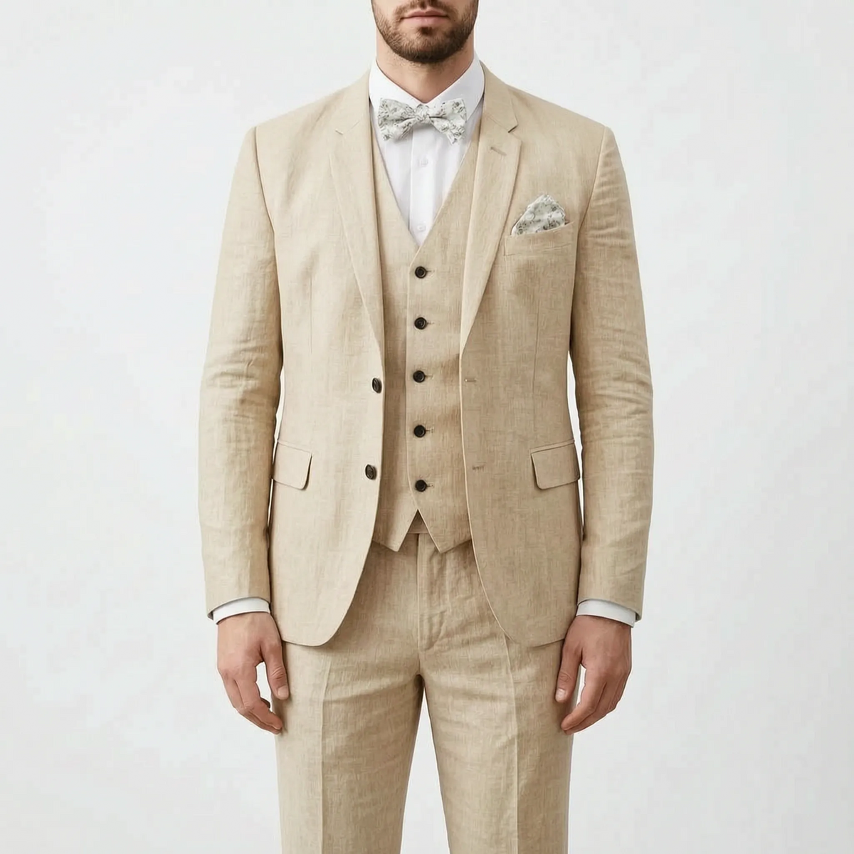 SavileBreeze - Lightweight Three-Piece Summer Suit