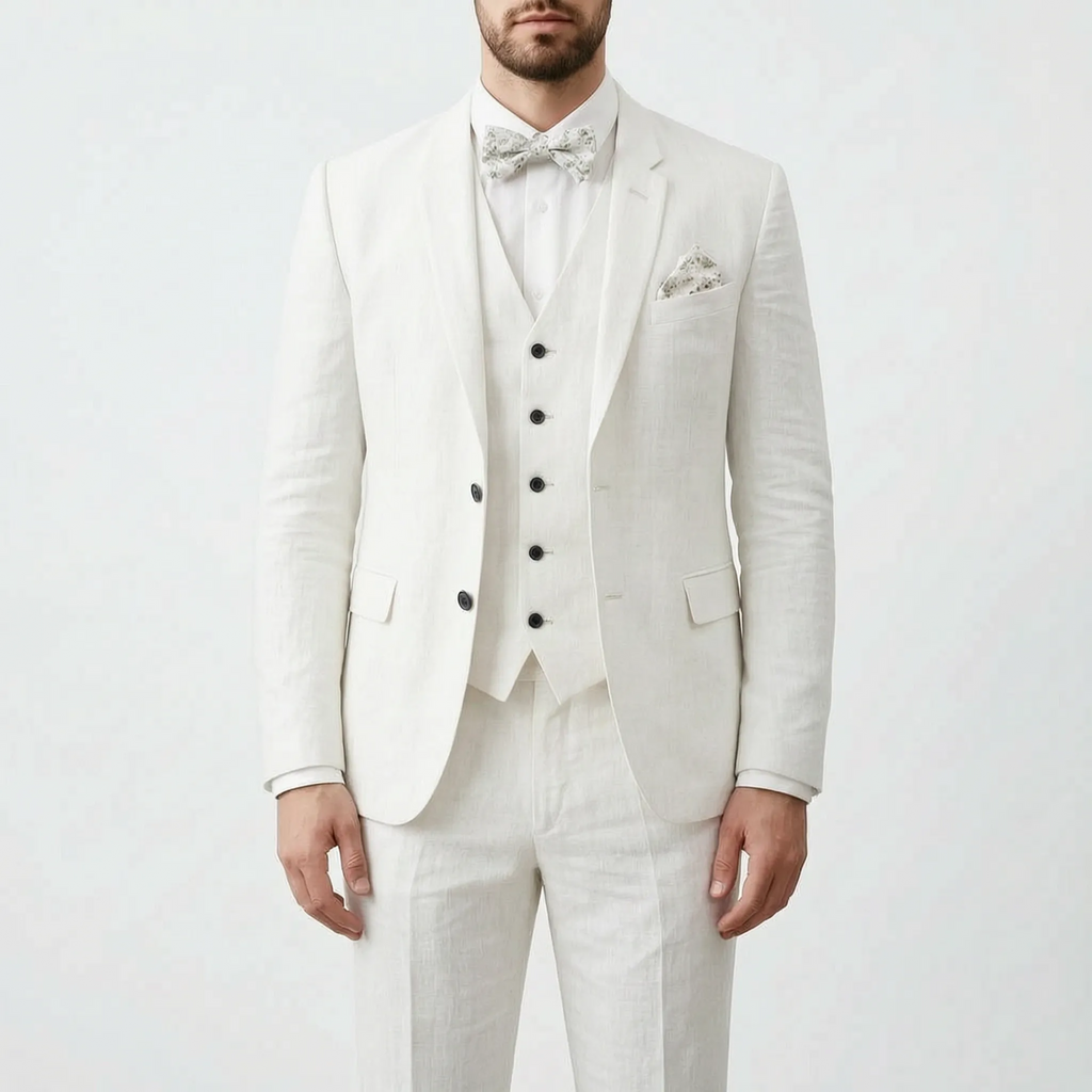 SavileBreeze - Lightweight Three-Piece Summer Suit