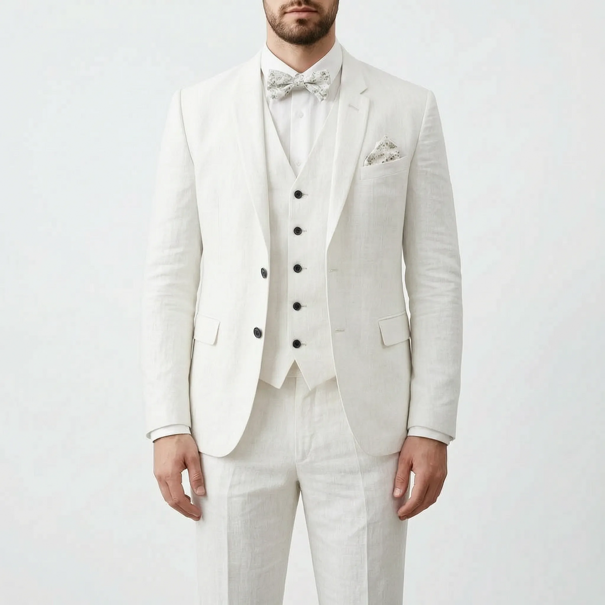 SavileBreeze - Lightweight Three-Piece Summer Suit