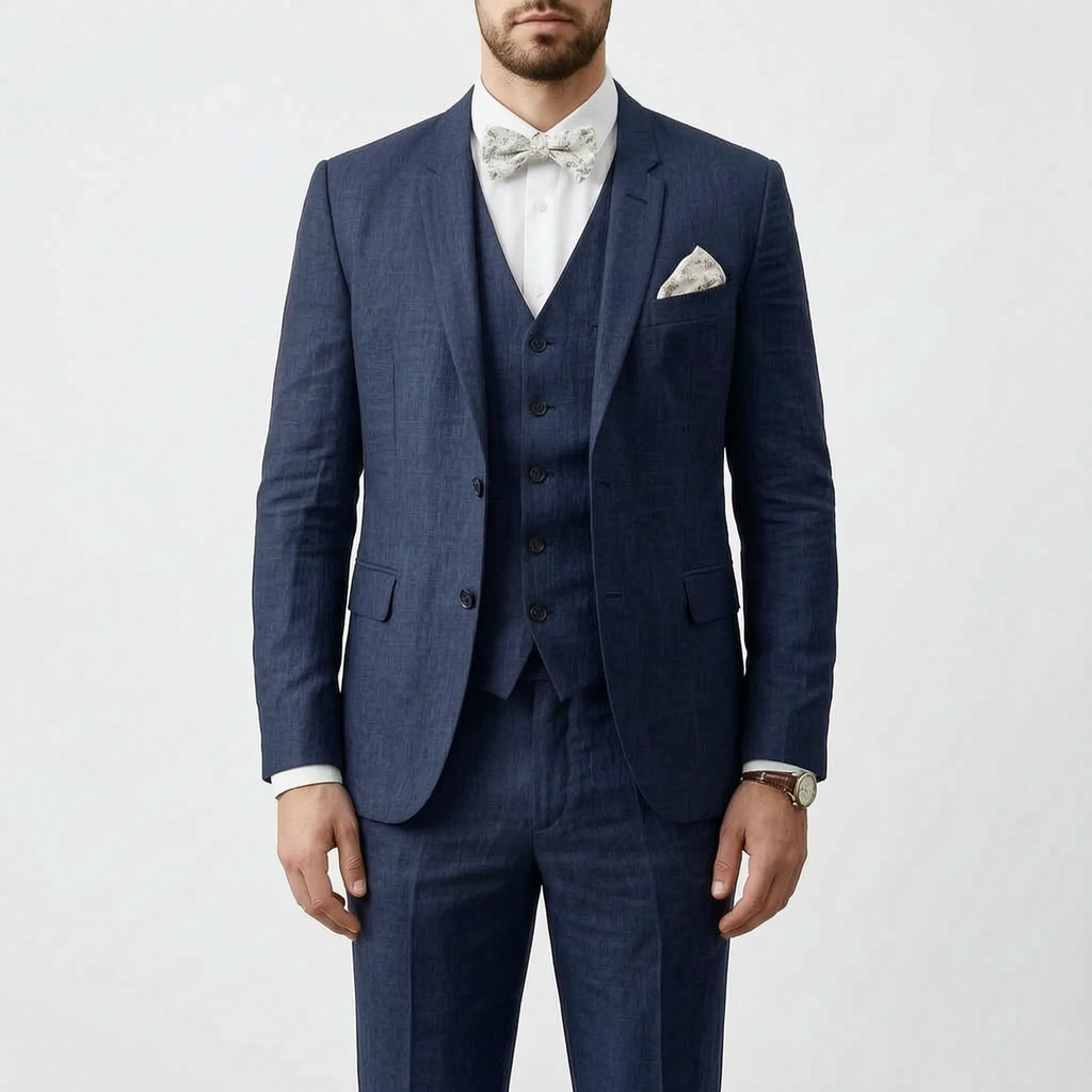 SavileBreeze - Lightweight Three-Piece Summer Suit