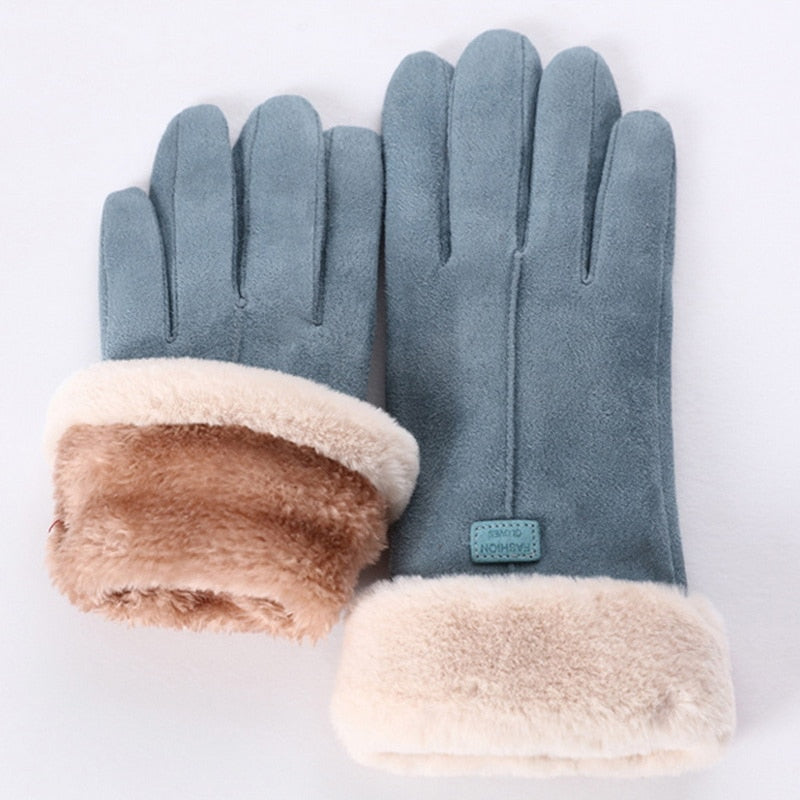Women's Gloves for Autumn and Winter Outdoor Days