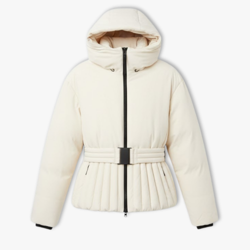 Women's Hooded Puffer Jacket for Winter Wear