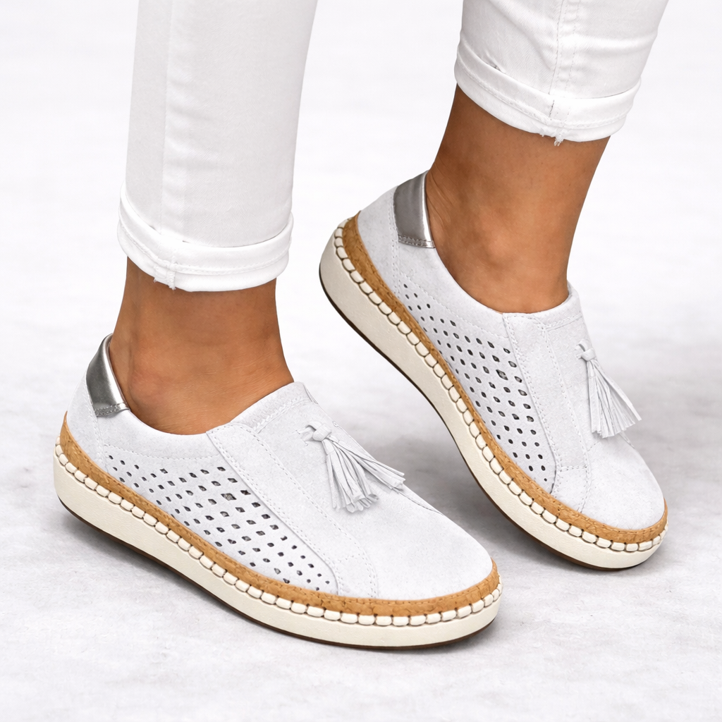 Women's Tassel Slip-On Shoes for Spring Outings