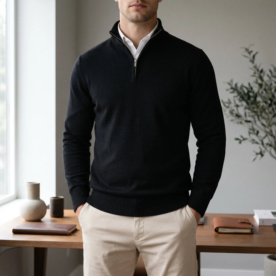 Men's Half Zip Jumper