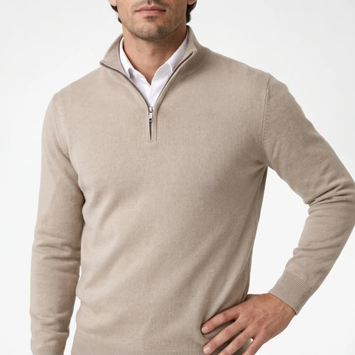 ZipKnit - Men's Half Zip Jumper