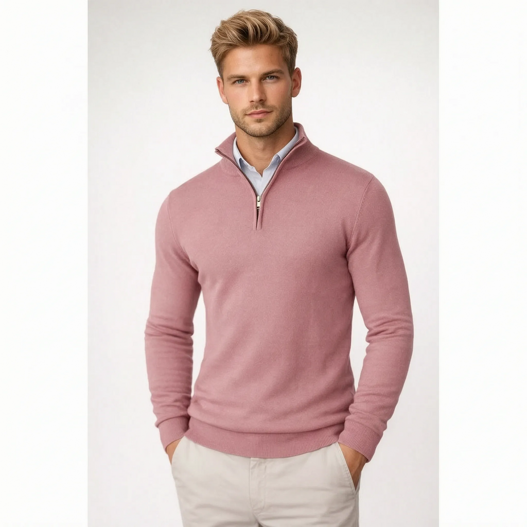 ZipKnit - Men's Half Zip Jumper