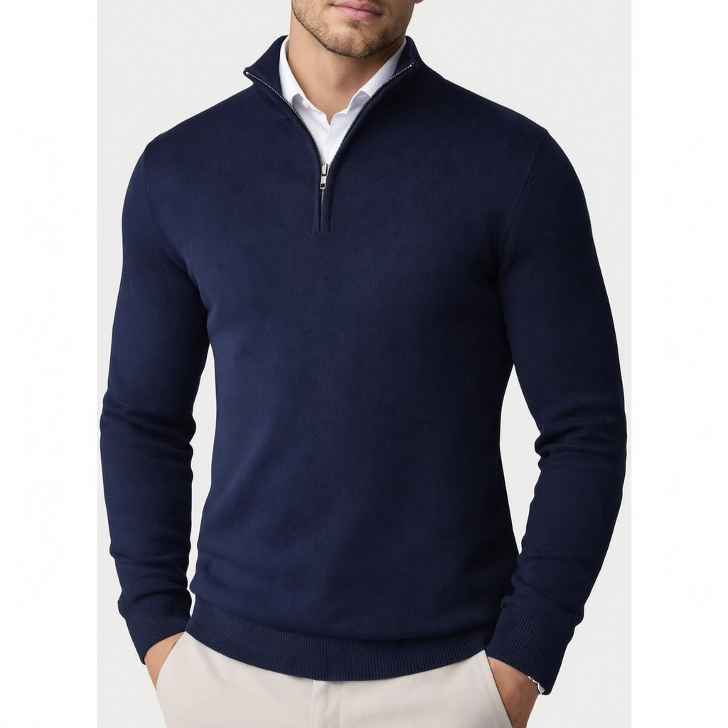 ZipKnit - Men's Half Zip Jumper
